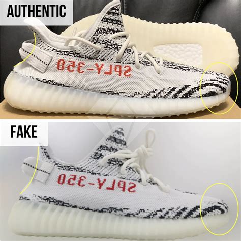 yeezy shoes real vs fake|pictures of knock off yeezy.